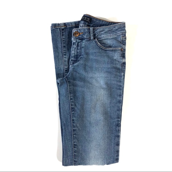 Zara Z1975 Distressed LowRise Stretch Skinny Jeans - Picture 2 of 8